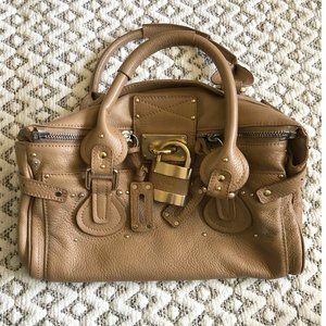 Chloe Paddington Handbag Leather Satchel